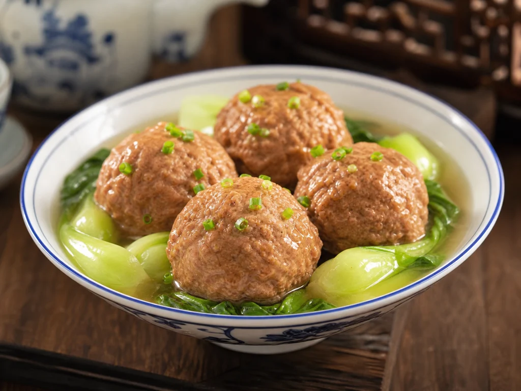 Lions Head meatballs