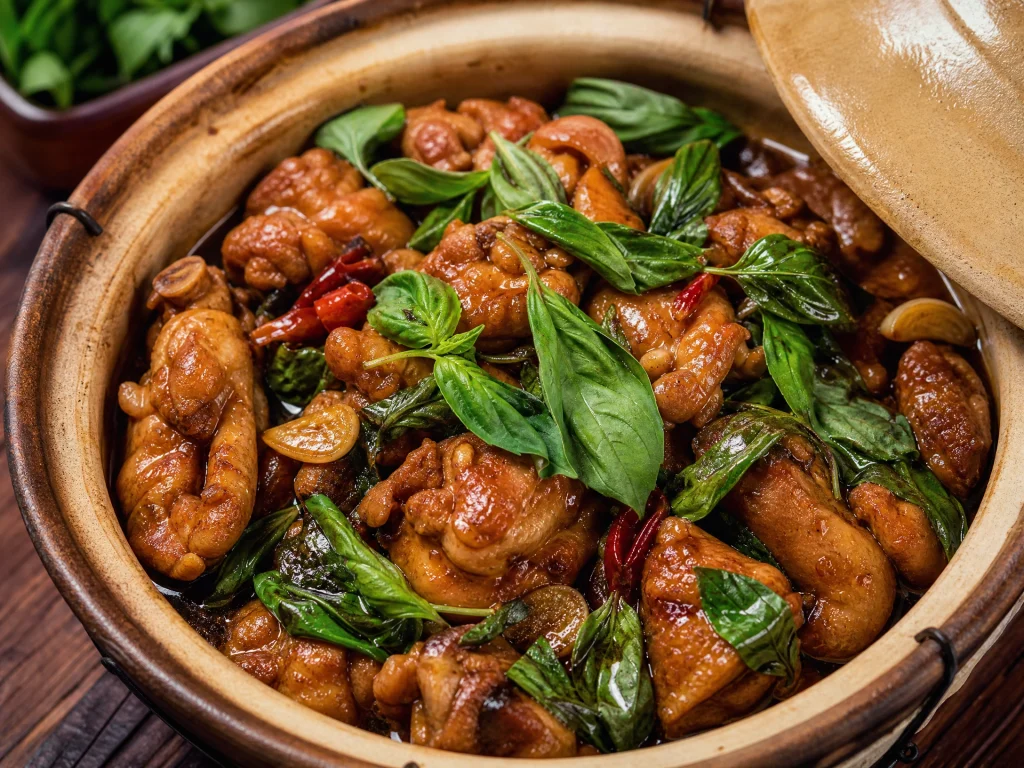 Three Cup Chicken Taiwan