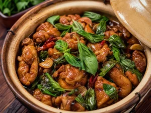 Three Cup Chicken Taiwan