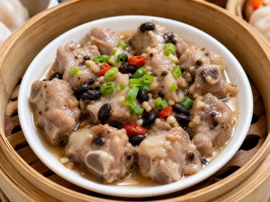 Steamed Pork Ribs Black Bean