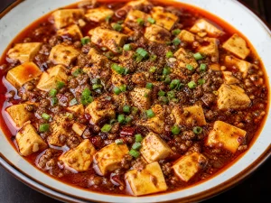 Braised Tofu Mabo Dofu