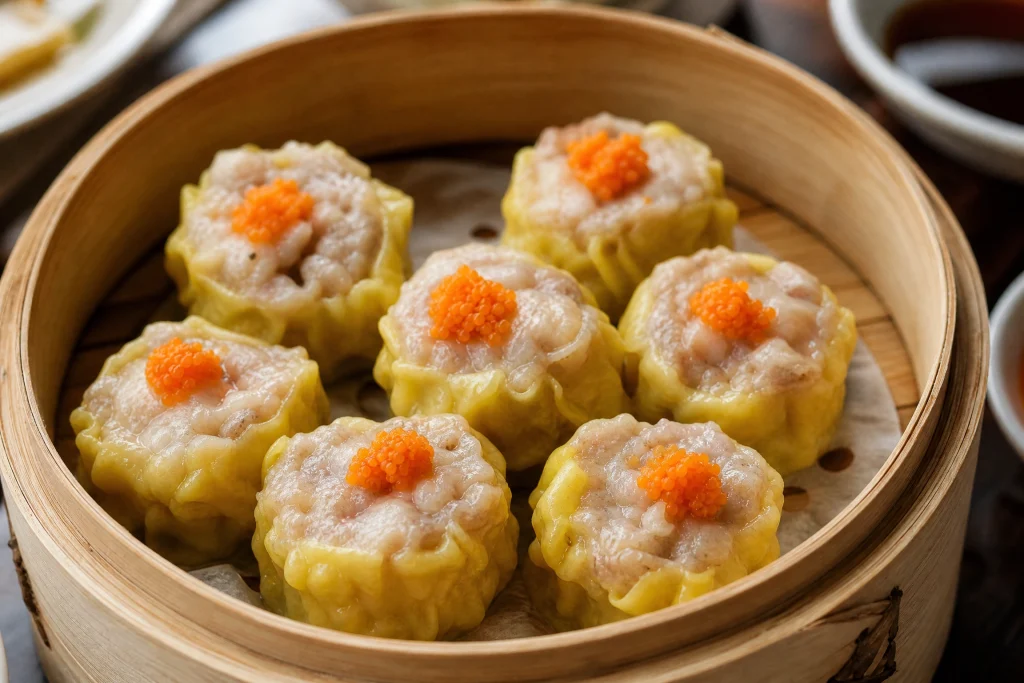 Siu Mai pork and shrimp dumpling