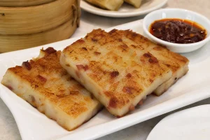 Turnip Cake Lo Bak Go dim sum