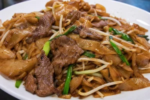 Beef Chow Fun Dry Stir-Fried Noodles